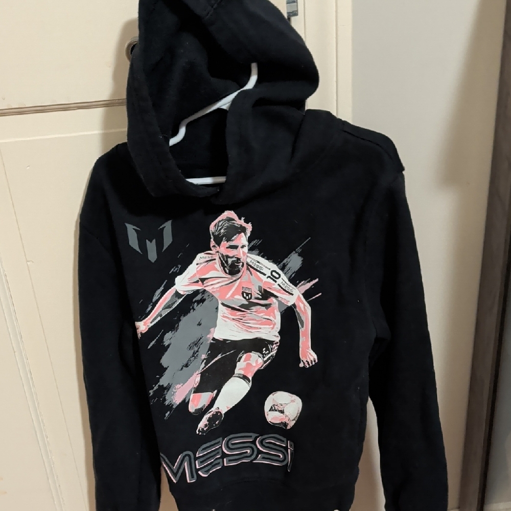 Messi Boys Graphic Hoodie
